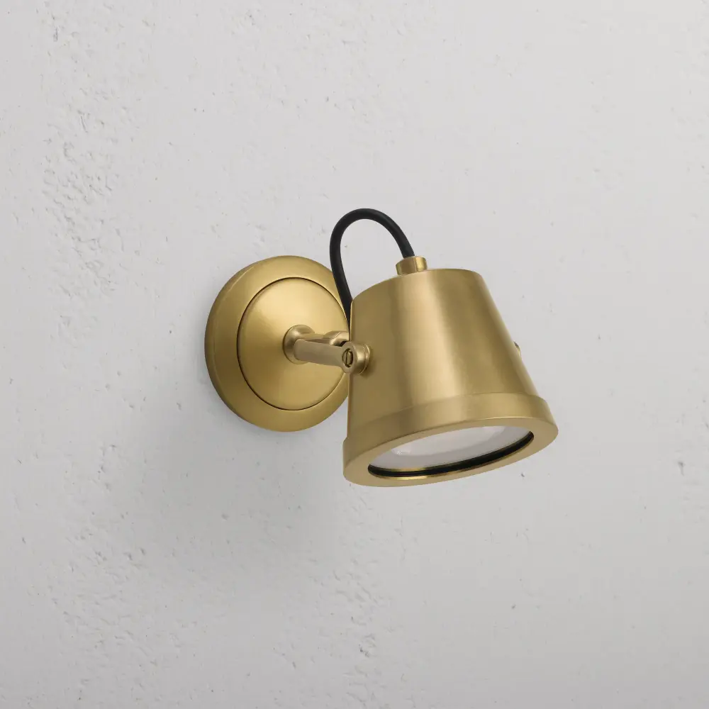 Cambridge Wall Floodlight – Antique Warm alloy