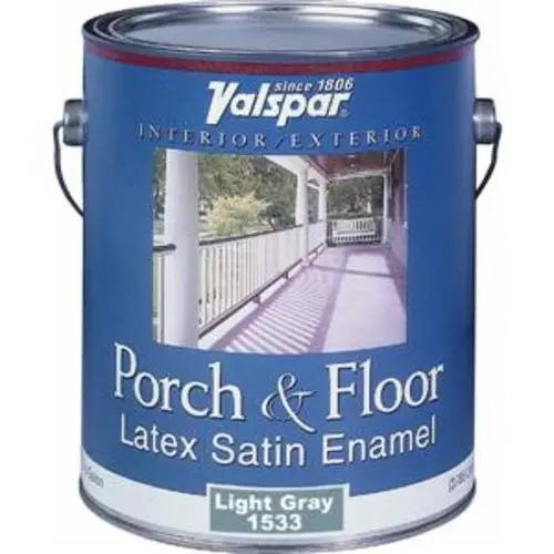 027.0001534.007 Porch and Floor Latex Satin Enamel 1 Gallon Low Price Home Painting Valspar