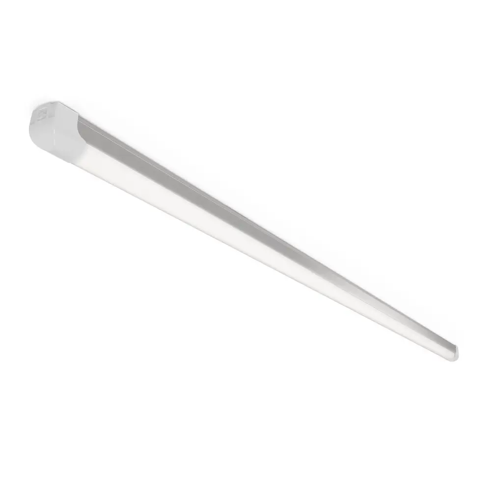 4lite Indoor Twin LED Batten 4ft/1200mm Length IP20 45w 4939lm Surface Liner Ivory Cool White