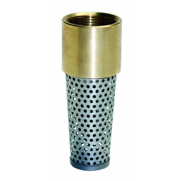 Water Source TFV-150NL Solid-Brass Foot Valve No Lead 1-1/2 Inch