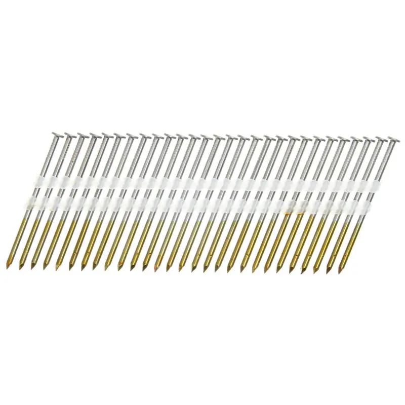 Senco 3 Inch Angled Strip Bright Framing Nails 34 Degree 2500 Pack