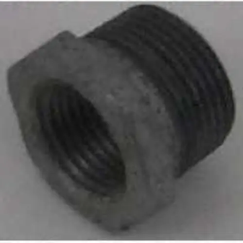 Worldwide Sourcing PPG241-80X50 Galvanized Malleable Pipe Bushing 3 Inch x 2 Inch