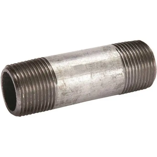 Southland 570-040BC Galvanized Threaded Pipe Nipple Steel 3 Inch Dia 4 Inch Length