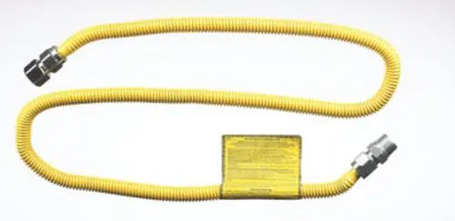 Brass Craft Procoat Coated Stainless Steel Gas Connector 3/4 x 3/4 x 72 Inch Low Price Plumbing Repair Parts BRASSCRAFT
