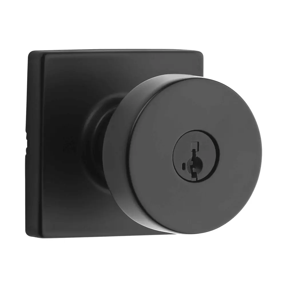 Commercial Grade Cambie Keyed Door Handle, Matte Onyx