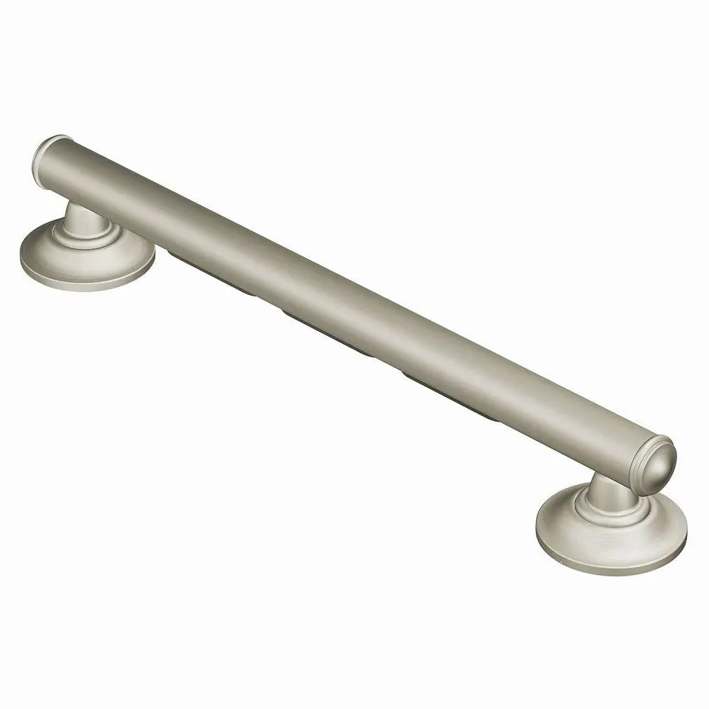 Moen LR2350DCH 24-Inch Grab Bar Integrated Towel Bar Bright Chrome