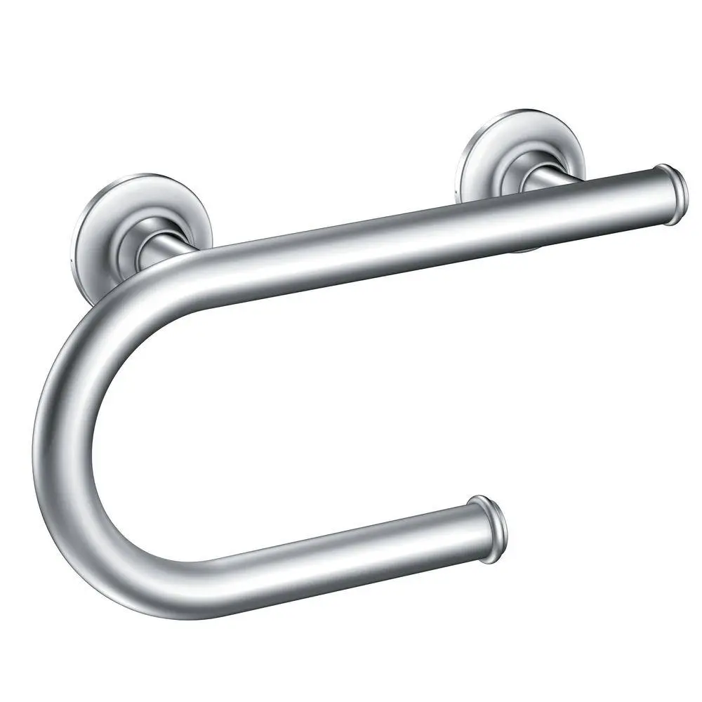 Moen LR2350DOWB 24-Inch Grab Bar Integrated Towel Bar Old World Bronze