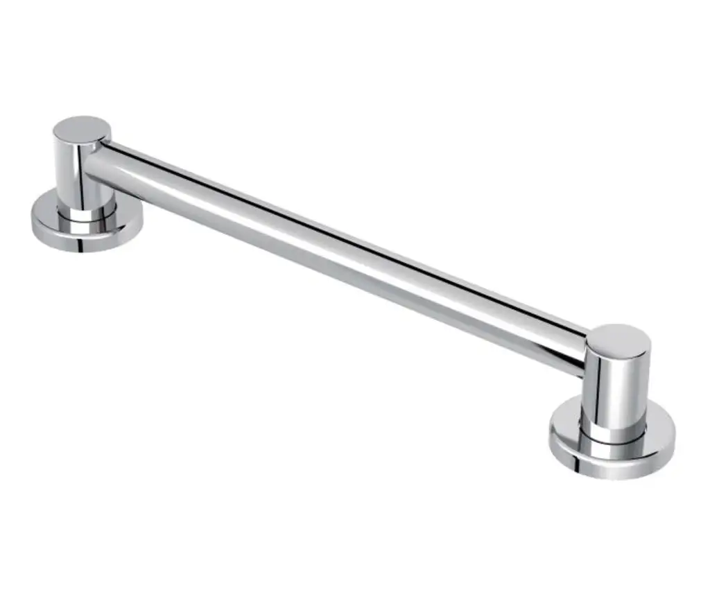 Moen YG0724CH Iso Grab Bar 24 Inch Bright Chrome Bathroom Safety Bar