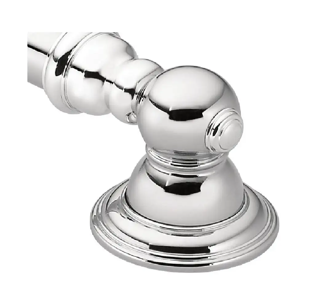 Moen YG6424CH Belfield Bathroom Grab Bar 24 Inch Bright Chrome