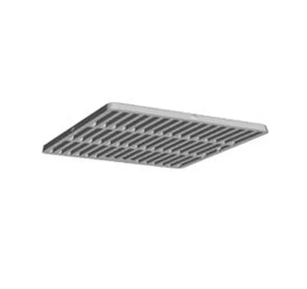 NDS 1211 Square Catch Basin Grate 12 x 11-3/4 Inch Black Drainage