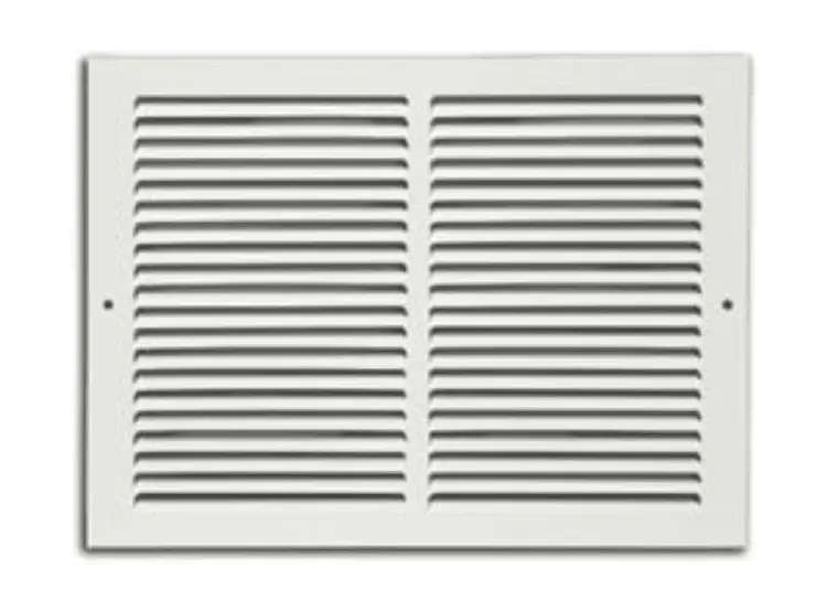 MFBG306W METAL-FAB Snow Baseboard Grille, 1/2" Spacing, 30" X 6"
