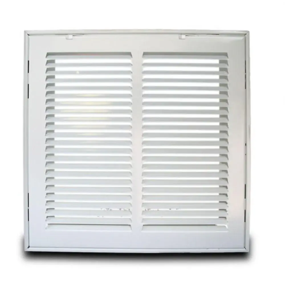 MFRG246W METAL-FAB Chalk Return Air Grille, 1/2" Spacing, 24" X 6"