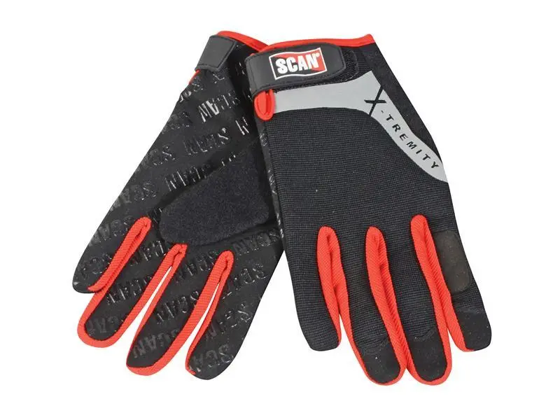 Scan Work Gloves Touch Screen Function - Oversized (Size 9)