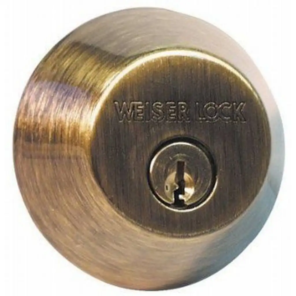 Weiser GLA96A26D Interior Aspen Dummy Handleset Trim Dummy Function Decorative Use Weiser Lock
