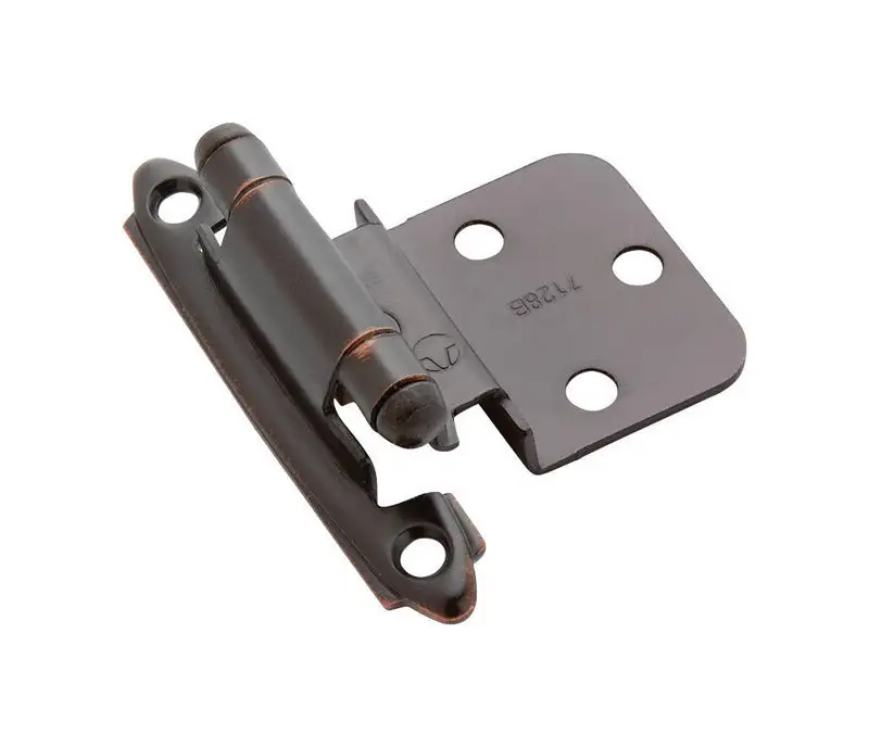 Amerock Satin Nickel Silver Cabinet Hinge 10 Pack - Decorative Hardware