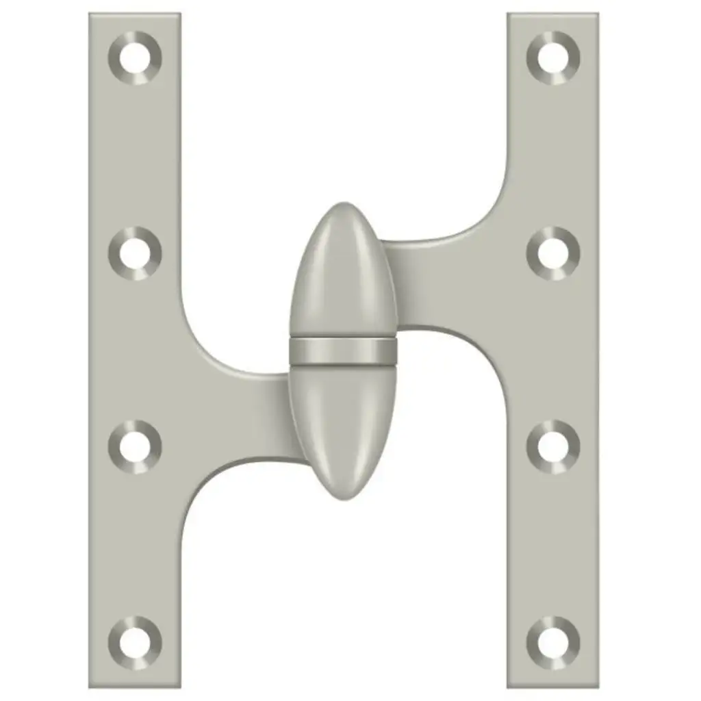 Deltana OK6050B15A-L 6x5 Antique Nickel Door Hinge