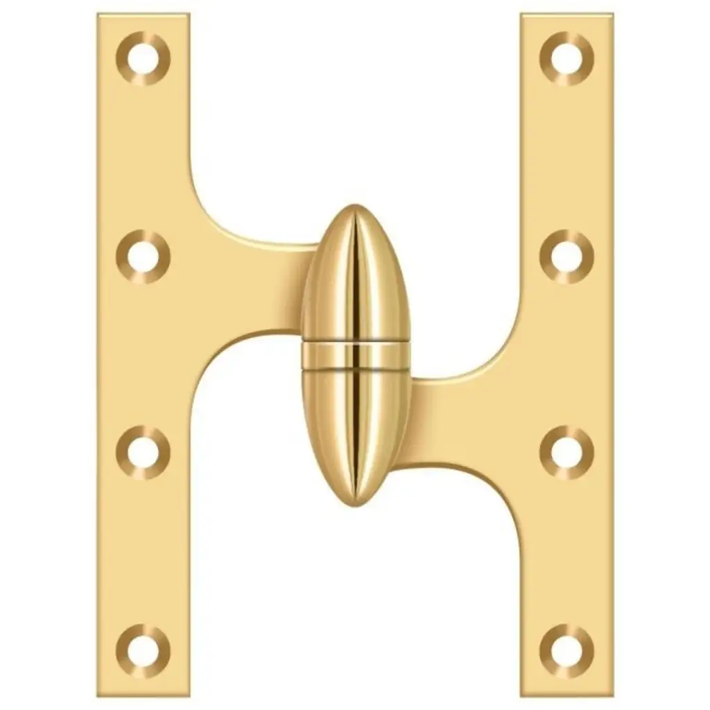 Deltana OK6050B15-R 6x5 Satin Nickel Door Hinge