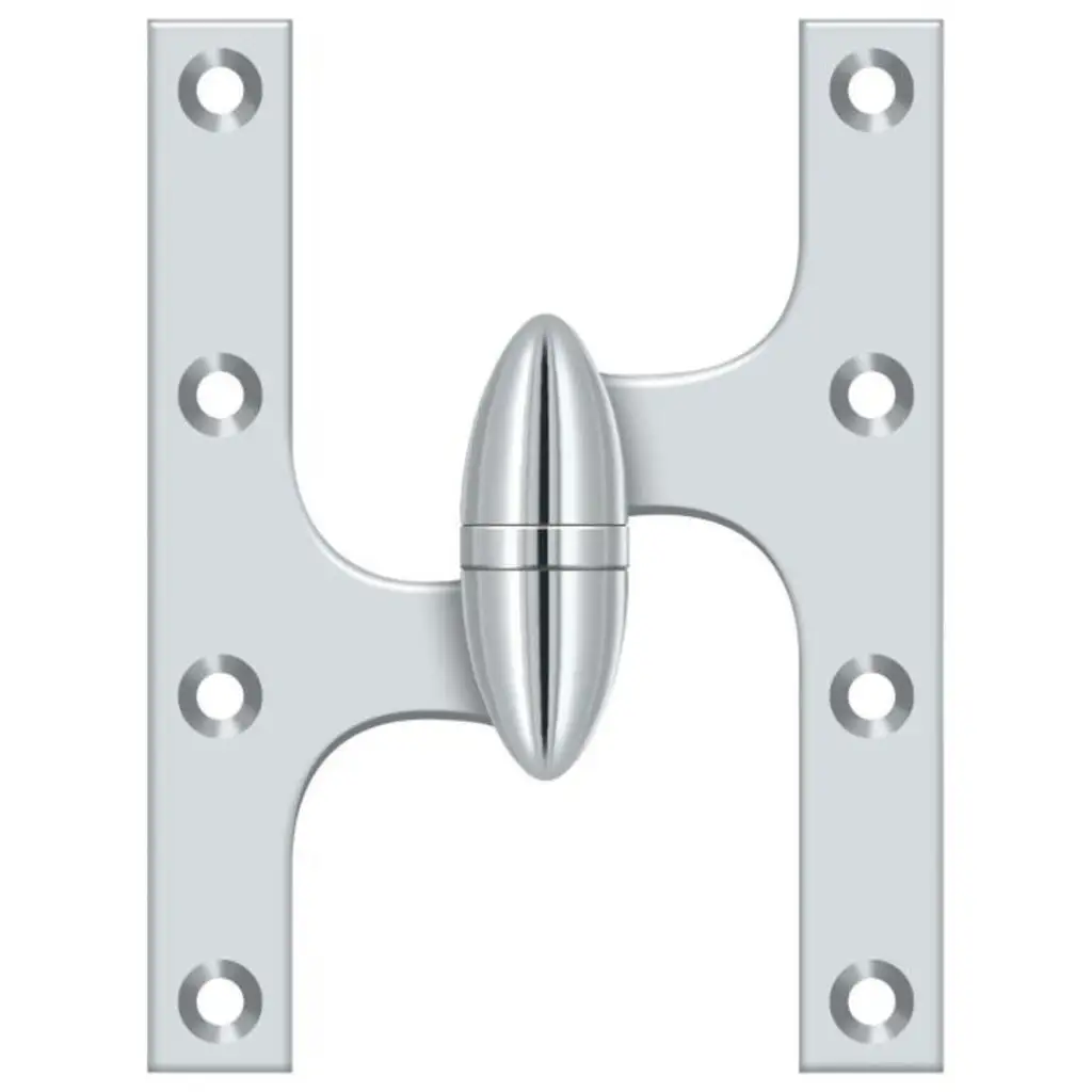 Deltana OK6050B19-R 6x5 Black Door Hinge