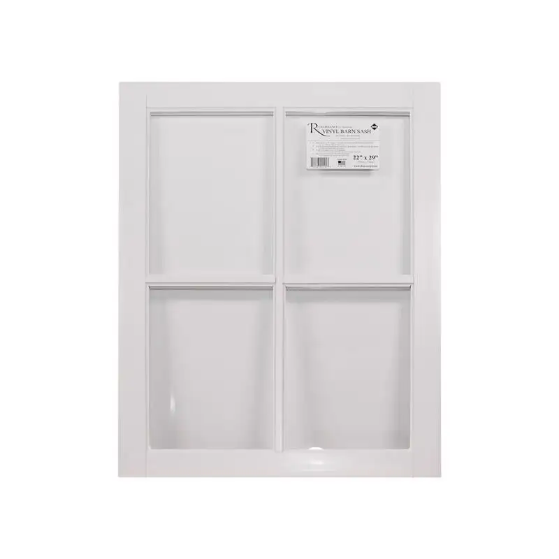 Duo-Corp PNP Hopper White Glass Vinyl Window 16 H x 9.875 W x 31.875 L Single Pack