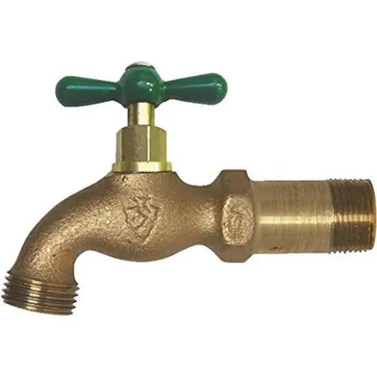 Arrowhead 201LF Heavy-Duty Standard Hose Bibb 1/2 MIP x 3/4 Hose Connection