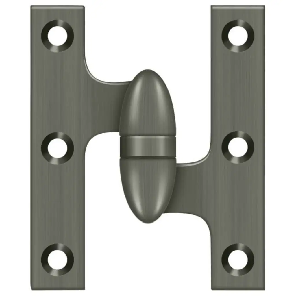 Weslock Barrington Polished Brass Single Cylinder Interior Handleset