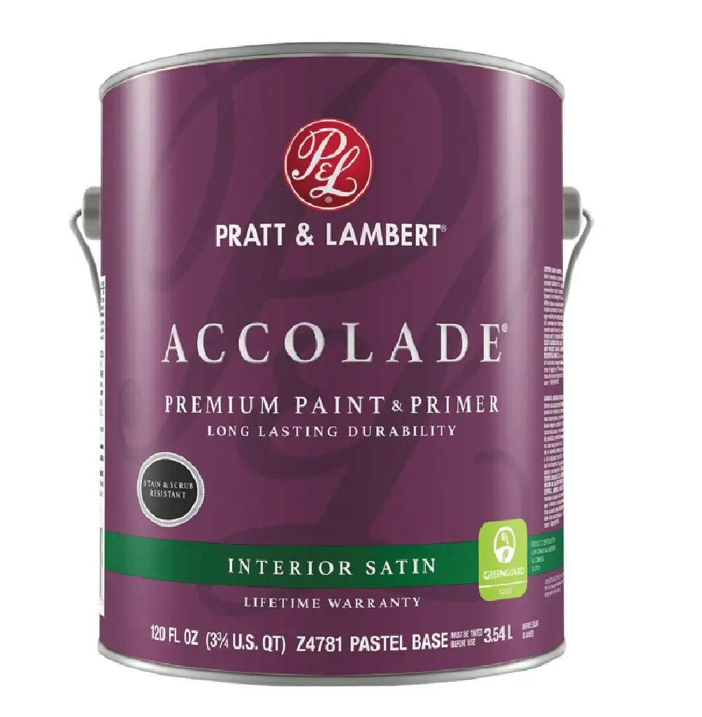 Accolade Satin Latex Interior Paint 1 Gallon Walls and Trim