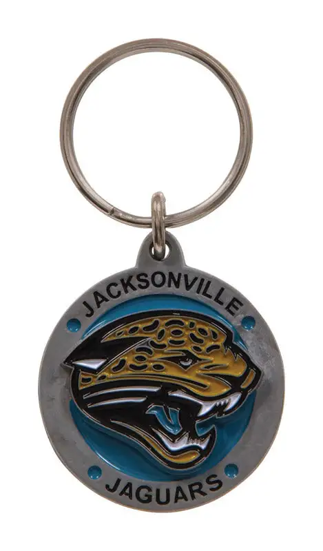 HILLMAN NFL Steel Orange Split Ring Keychain