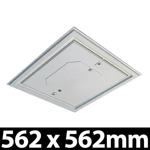 Manthorpe GL261 Loft Hatch 562x562 Access Hatch - Core Lock - GL261