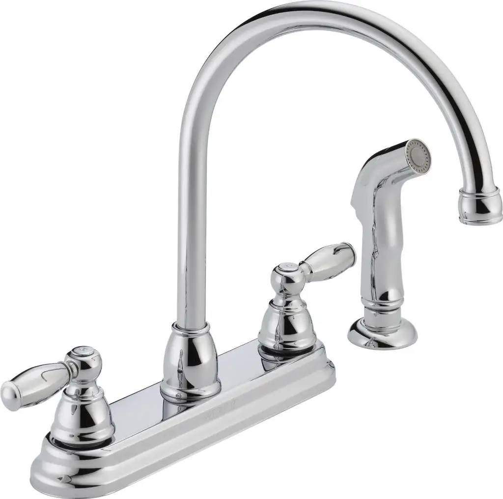 Two Handle Kitchen Faucet - Low Price Best Plumbing Replacement Items Peerless