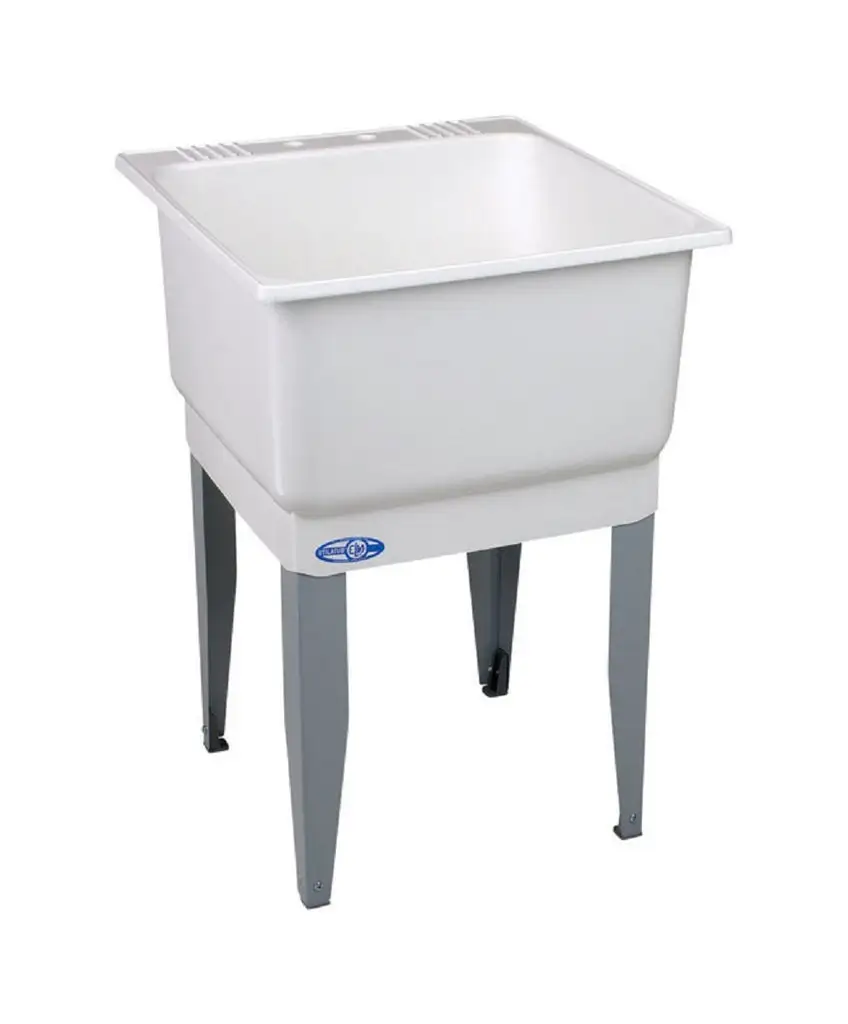 Single Bowl Laundry Tub 33 x 23 x 25 Inches Low Price Plumbing Replacement Parts Mustee