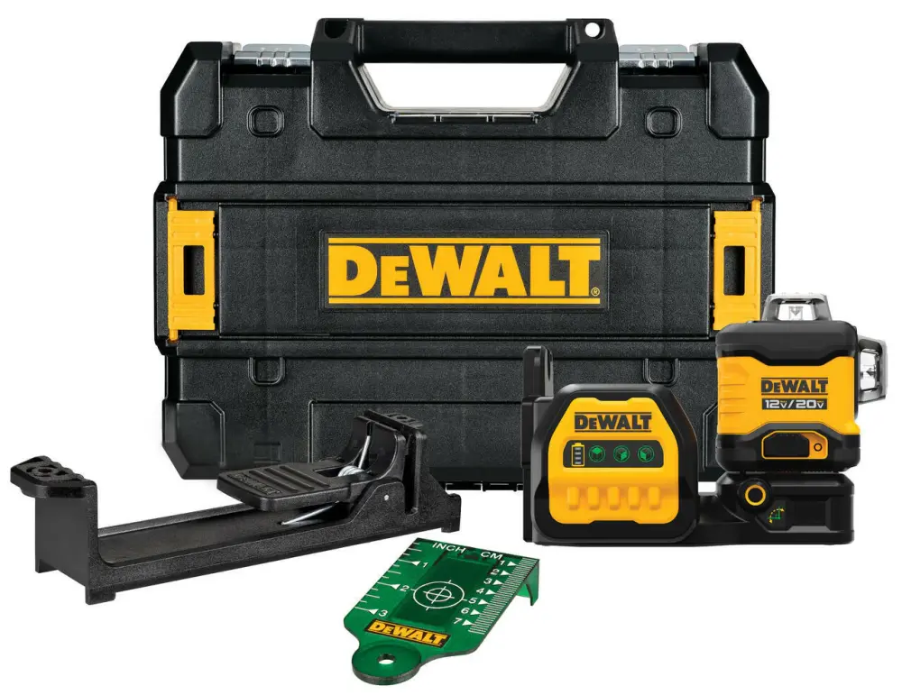 DeWalt 20V MAX 3 x 360 Forest Line Laser DCLE34030GB (Tool Only) DIY Home Projects