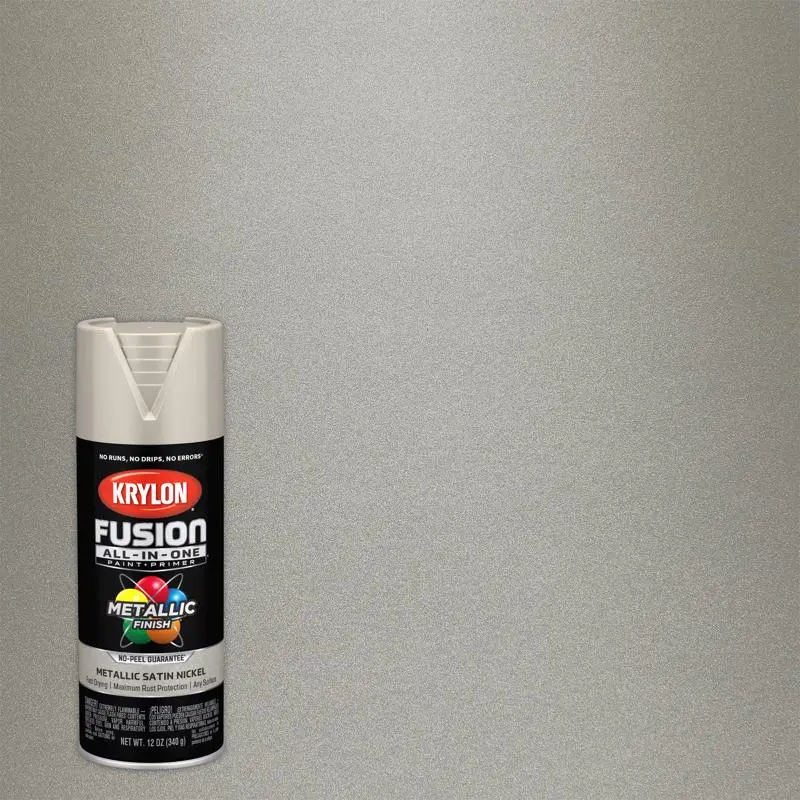 Krylon Fusion All--One Metallic Oil Rubbed Bronze Spray Paint 12 oz
