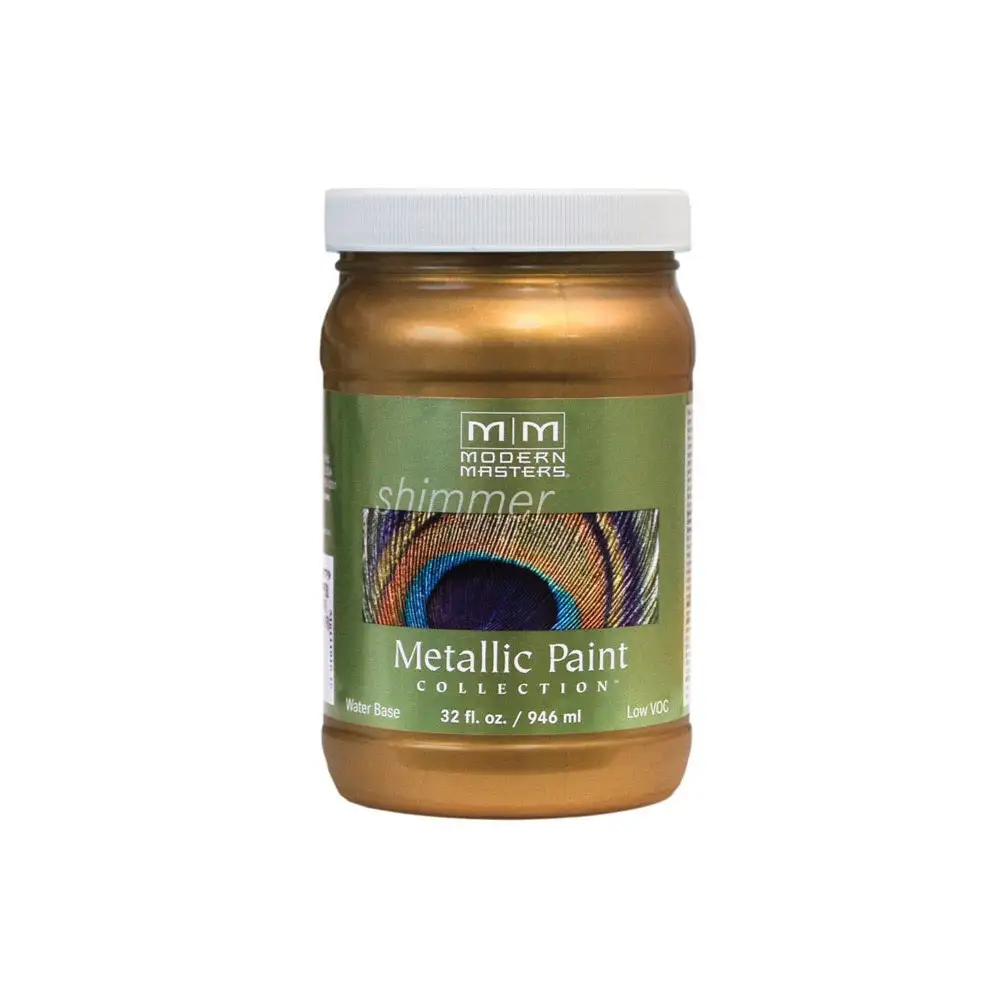 Metallic Paint Collection 32 Oz - Professional Painting Tools & Supplies MODERN MASTERS