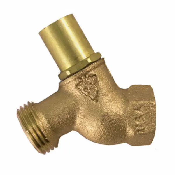 Arrowhead 253LKLF No-Kink Loose Key Hose Bibb Red Brass 1/2 FIP x 3/4