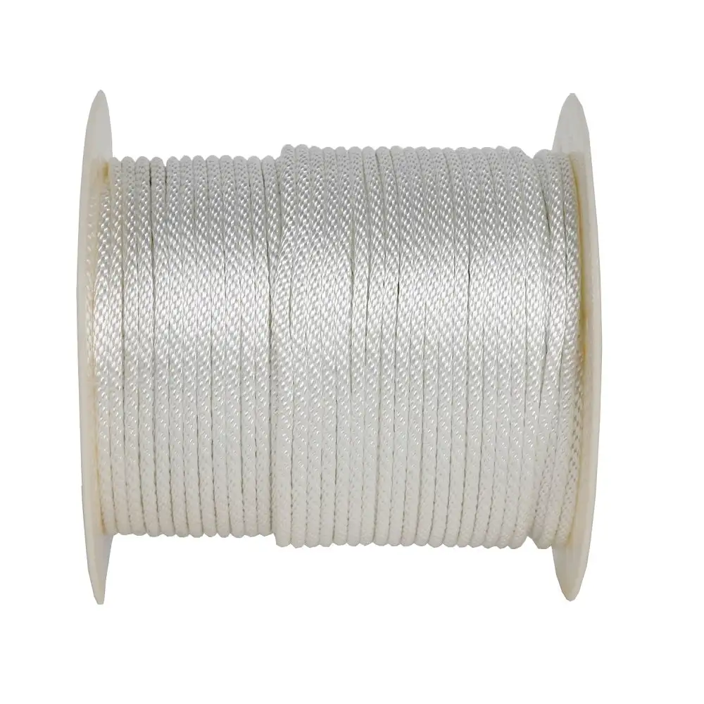 Koch 5211645 Twisted Nylon Rope White 1/2 Inch x 200 Feet Strong Nylon Rope