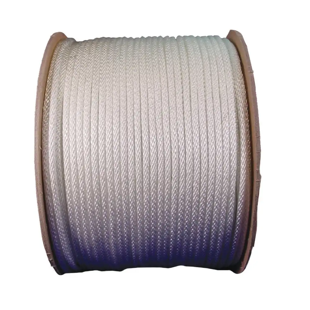 Wellington 5220645/10096 1000 Feet White Nylon Rope Spool Heavy Duty Use