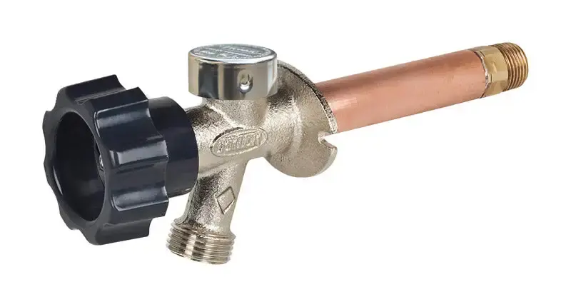 Prier 400 Series 1/2 . Anti-Siphon Brass Freezeless Wall Hydrant