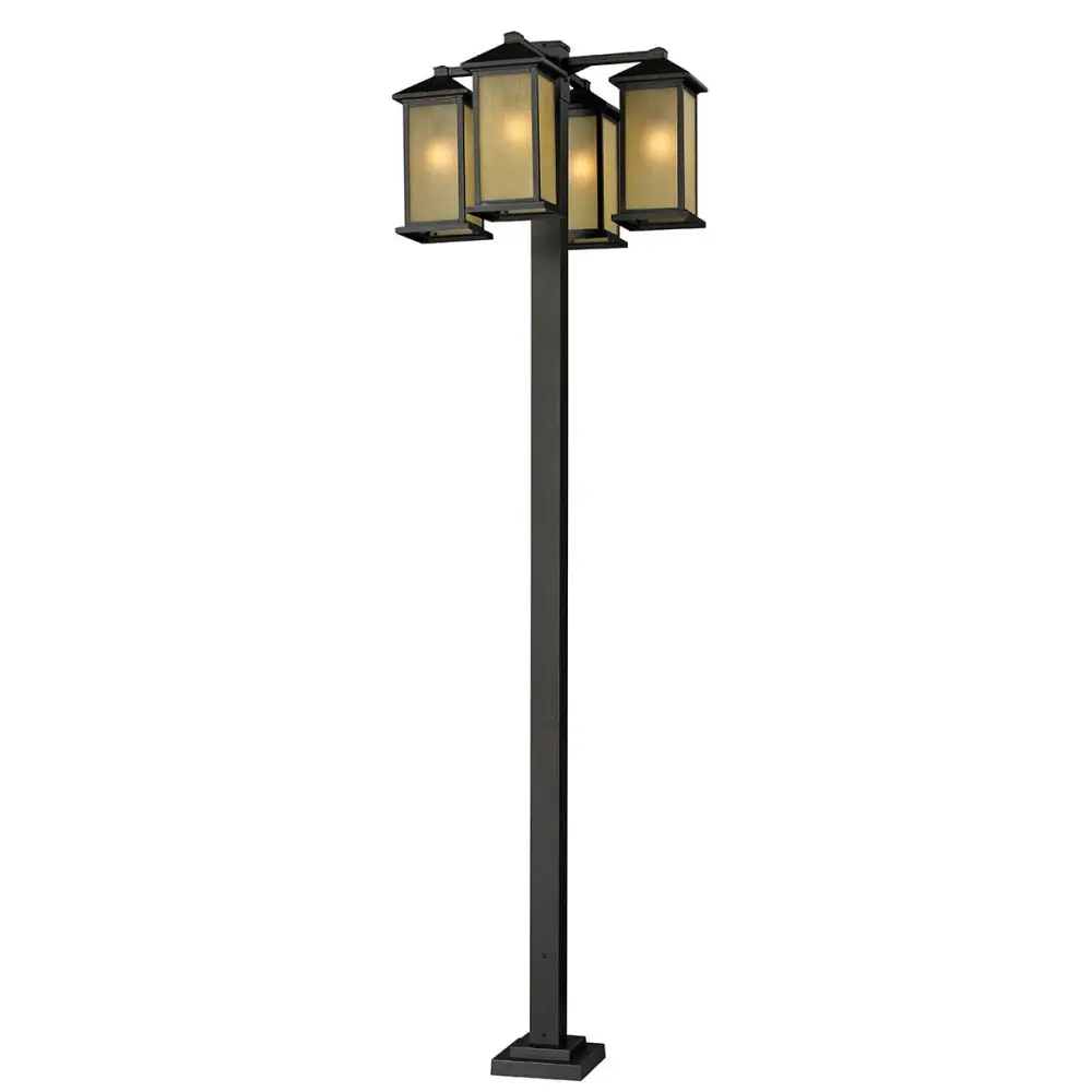 Low Voltage Vienna Heads Outdoor Post Airy