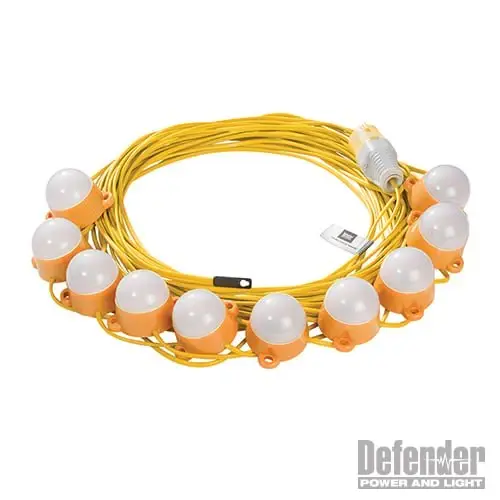 Defender 22m LED Encapsulated Festoon String Lights 50W 110V 50W - E89816