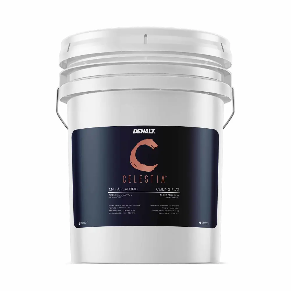 Celestia 2 1 Ceiling Paint and Primer Flate Natural White, 18.9 L
