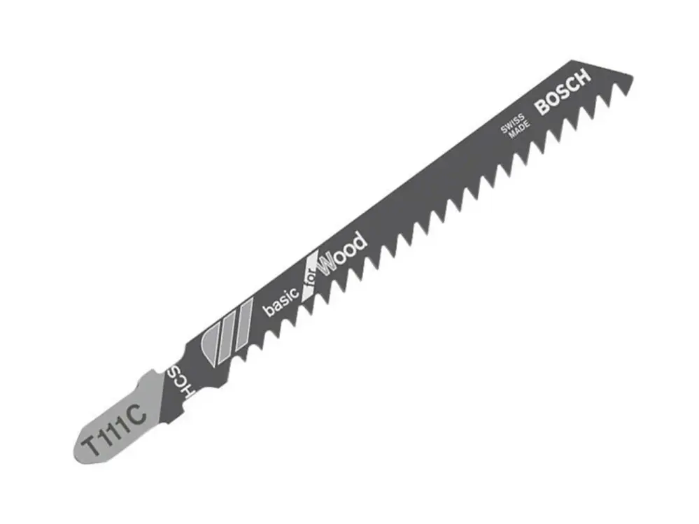 Bosch Powertool Accessories T 111 C Core Wood Jigsaw Blade 100Mm Pack 5