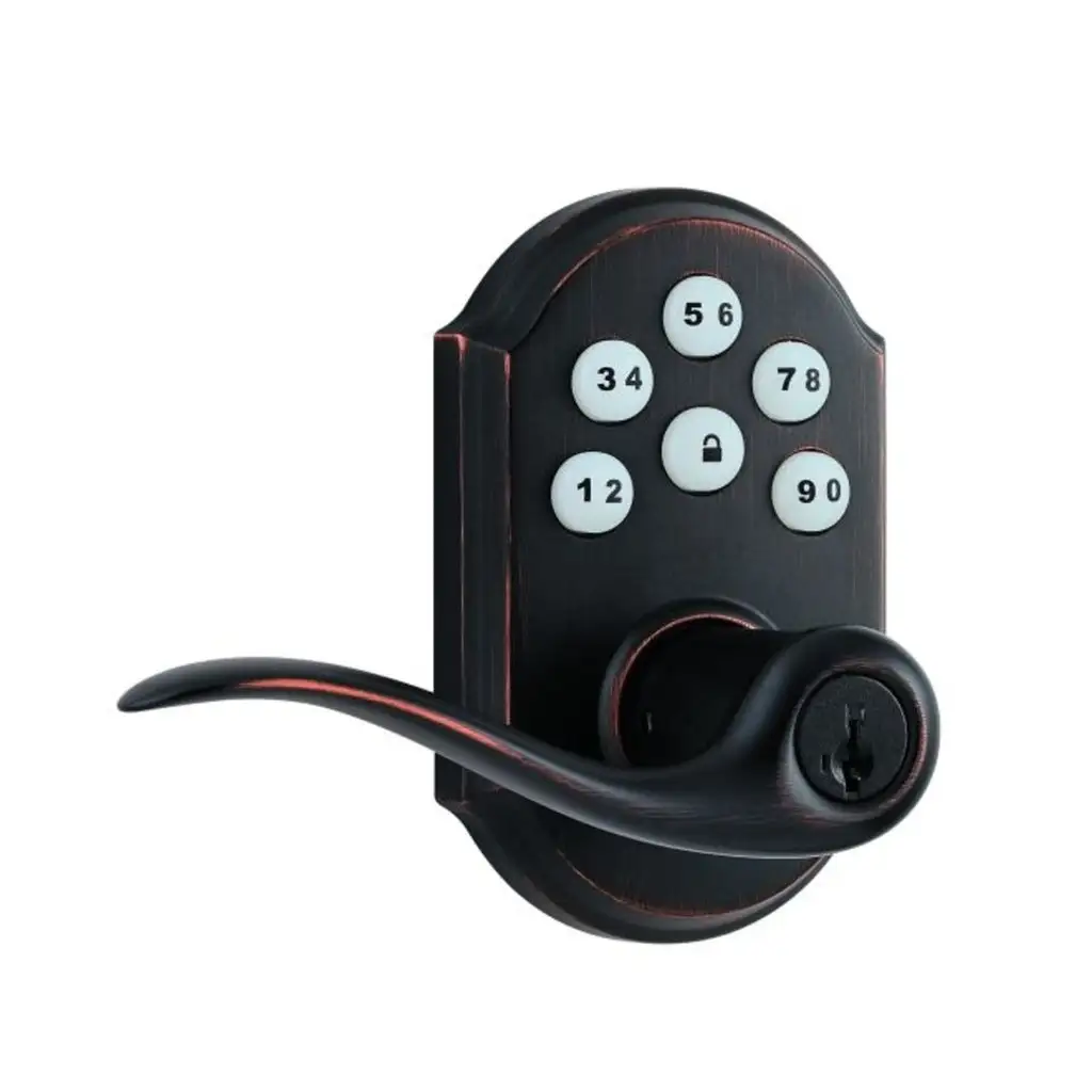 Weiser Lock GLA101G26 Galiano Passage Door Lock Bright Chrome