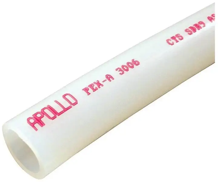 Apollo EPPW51 White PEX- Pipe 1 Inch x 5 Feet L Bulk Plumbing Supplies