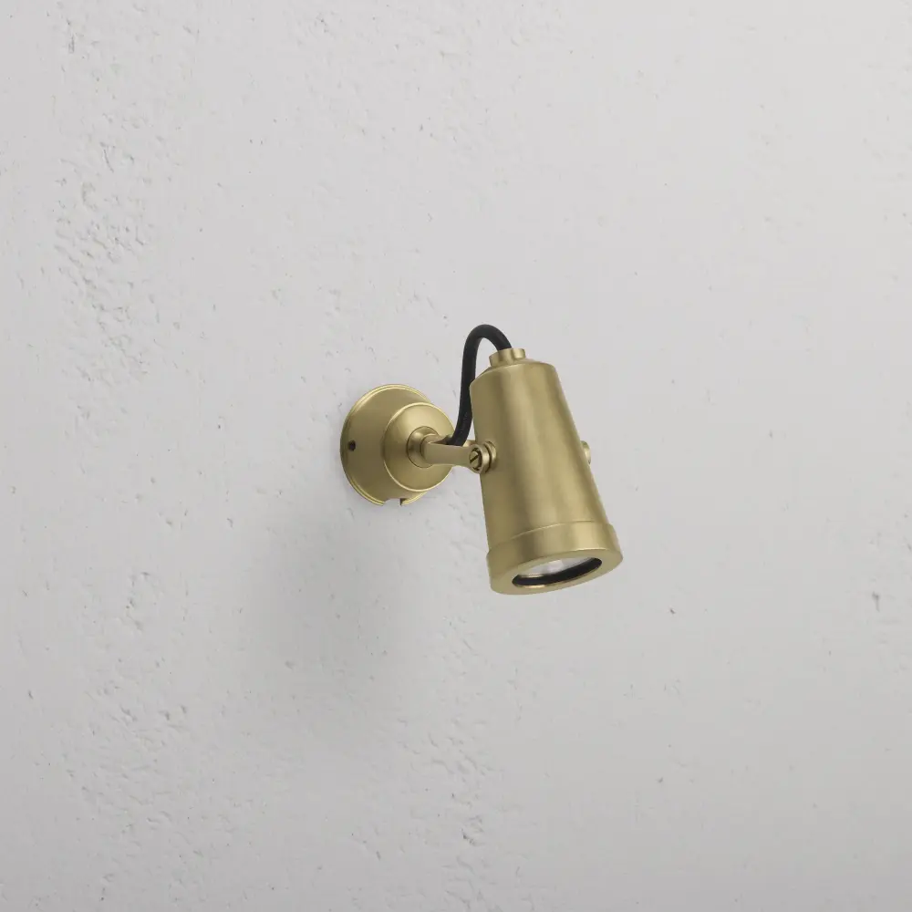 Cambridge Wall Spotlight 24V – Antique Warm alloy