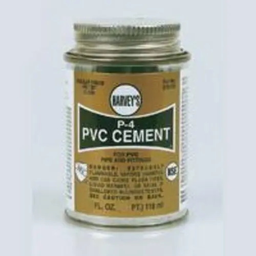 All Weather PVC Cement 16 Oz Clear Plumbing Repairs Harvey