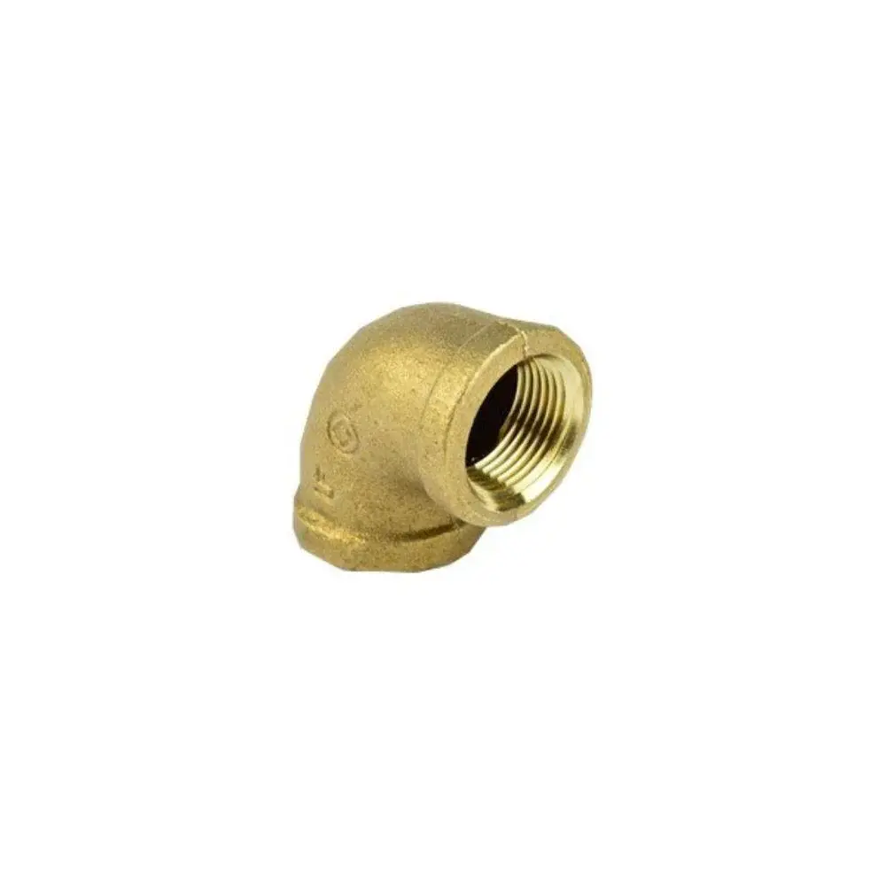 BRNL0200-NL Everflow 2" Female Pipe Thread 90° Elbow - Cast Warm alloy