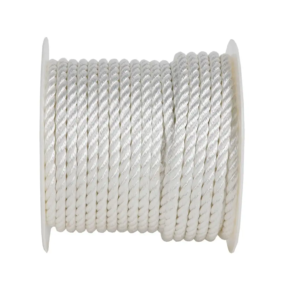 Koch 5082045 Solid Braided Poly Derby Rope Blue 5/8 Inch x 140 Feet Heavy Duty Rope