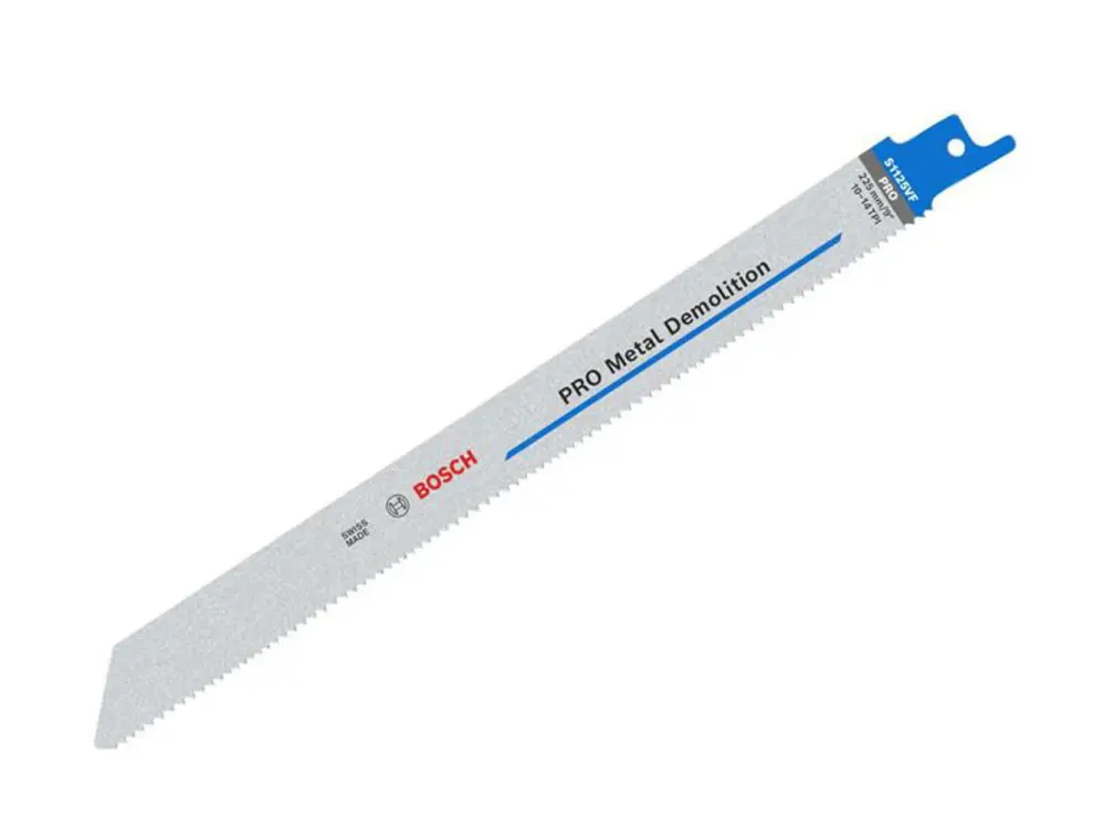 Bosch Powertool Accessories Pro Steel Demolition S1125vf Blade 225Mm 10-14 Tpi (Pack 5)