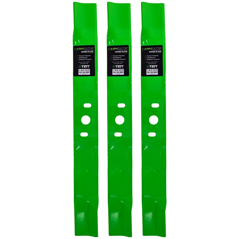LawnRAZOR Mulching Blade Husqvarna Poulan Pro 580921101 580921102 | TWO-UNIT
