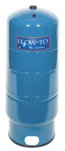 Blue Pre-Charged Horizontal Pump Tank 14 Gallon - Shop Bulk Plumbing Supplies Water Worker